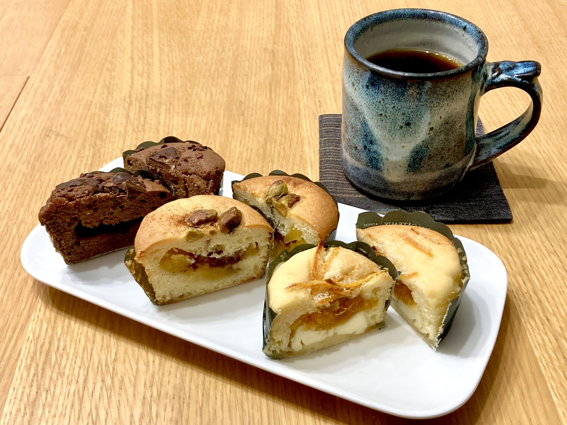 マフィンと珈琲